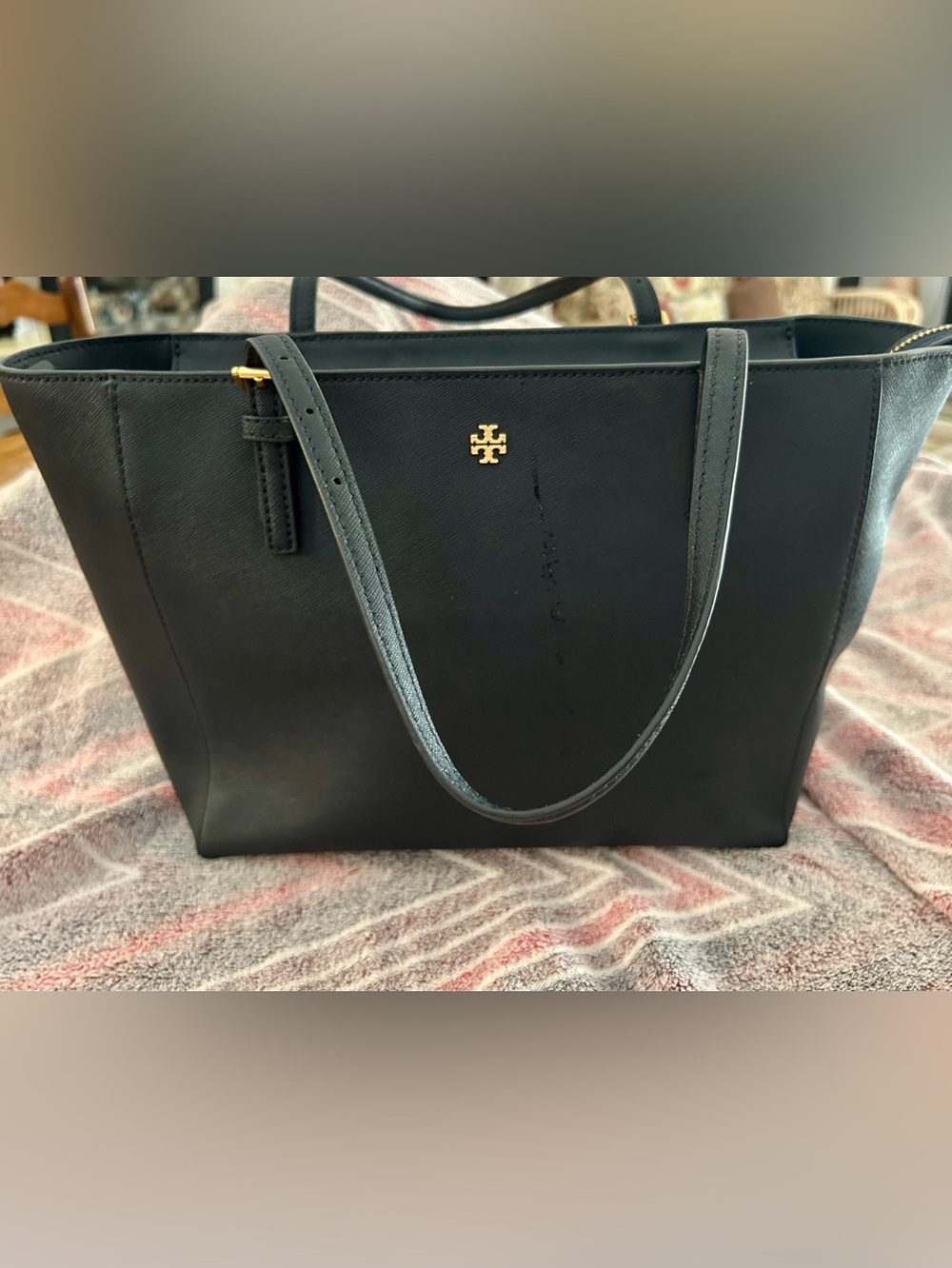 Tory Burch Emerson Tote Bag - deep navy